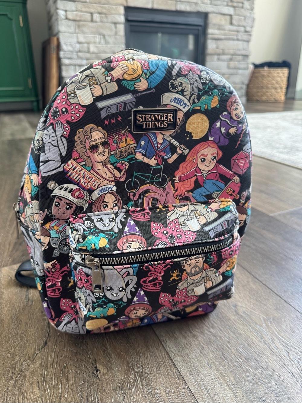 Stranger Things Multicolor Mini Backpack & Wallet Set - Picture 8 of 15